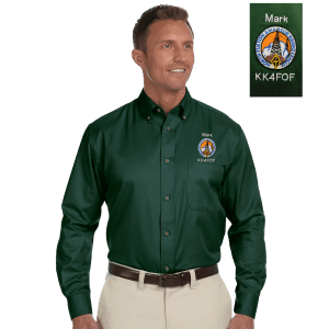 Embroidered Button Down Shirt